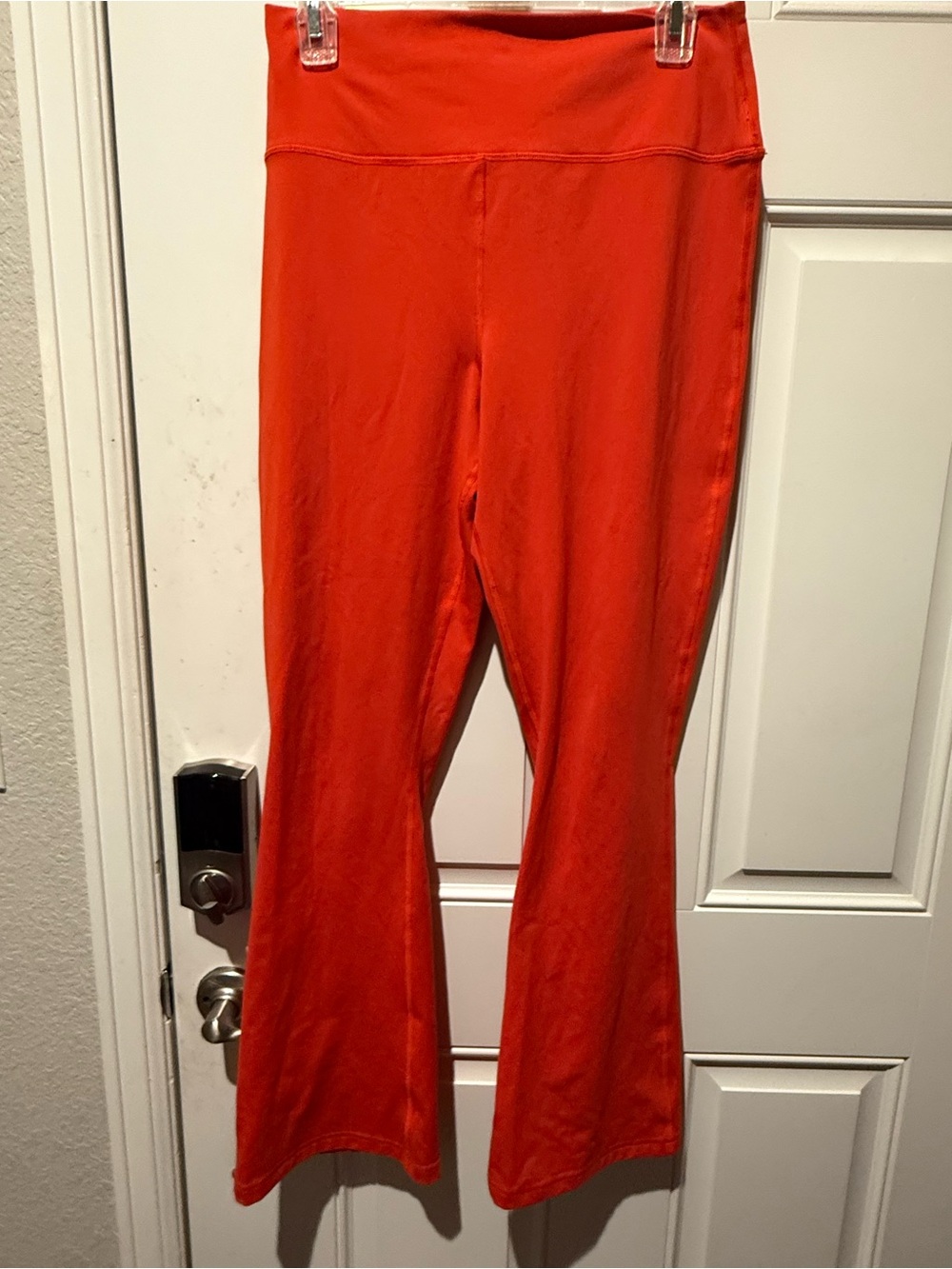 Spiritual gangster like new XL Women's High-Waist Orange Flare Yoga Pants